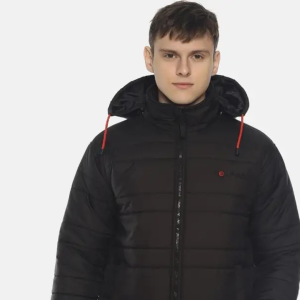 Men Solid Padded Jacket